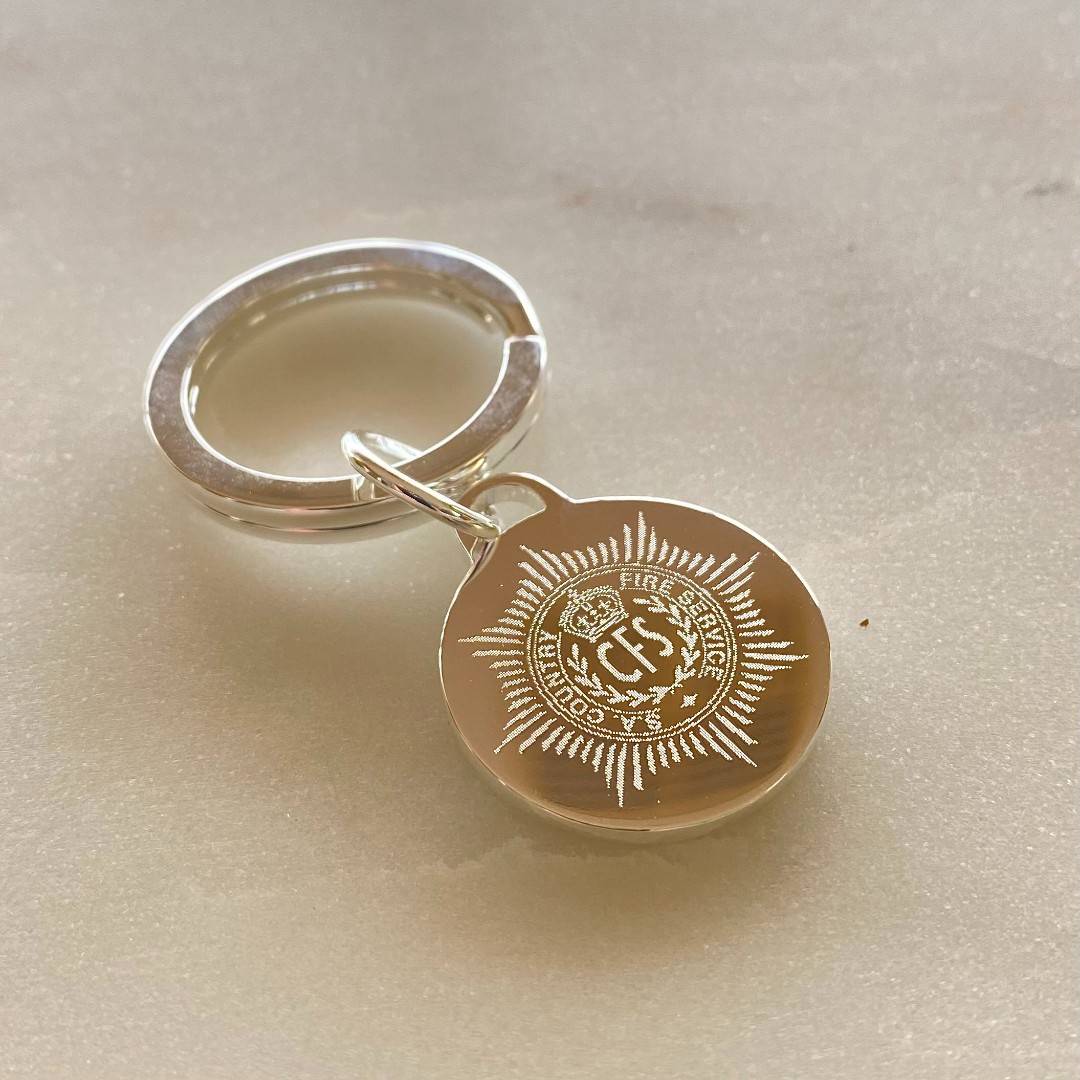 Engraved Keyrings | The Silver Store